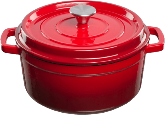 Cazuela Grand Feu 3,5 L, roja