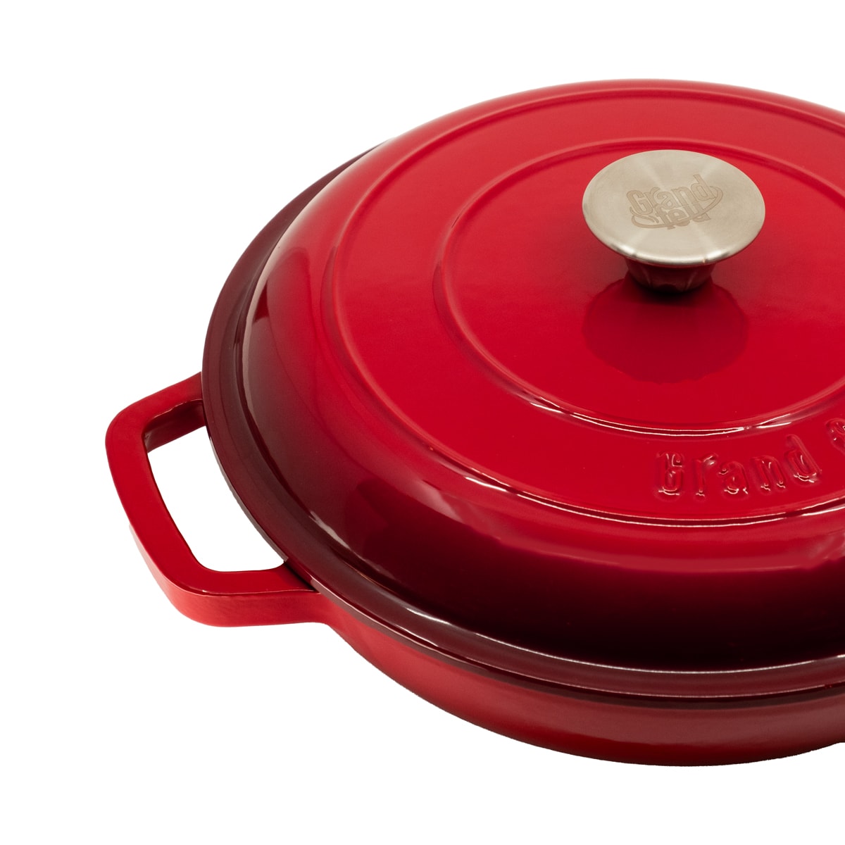 Grand Feu sartén de hierro fundido con tapa﻿