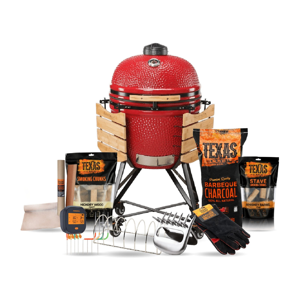 Pack Pitmaster Rojo: todo lo que incluye