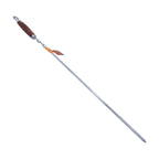 Brocheta con mango de madera, 80 cm
