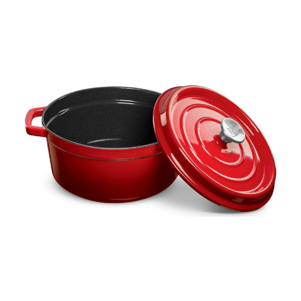 Cazuela elegante con tapa, diseño minimalista, capacidad de 3,5 l