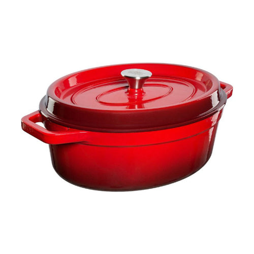 Cazuela ovalada con tapa, 5,6 l