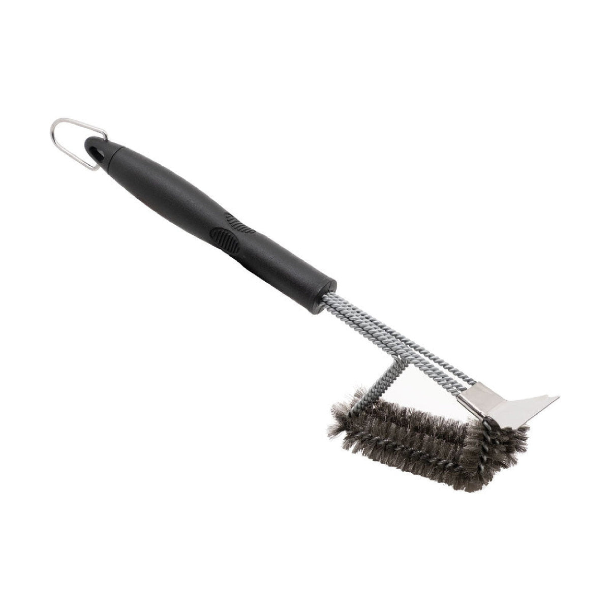 Cepillo para parrilla con raspador (44cm)