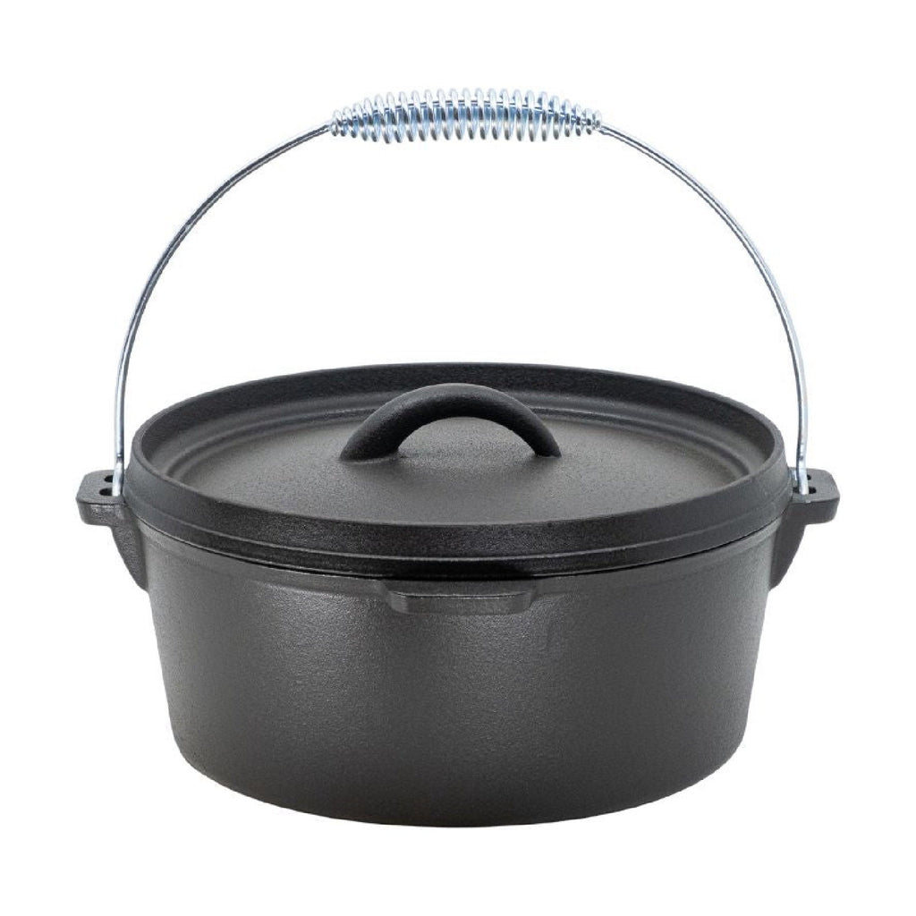 Olla de hierro fundido con tapa, olla holandesa, 3,9l