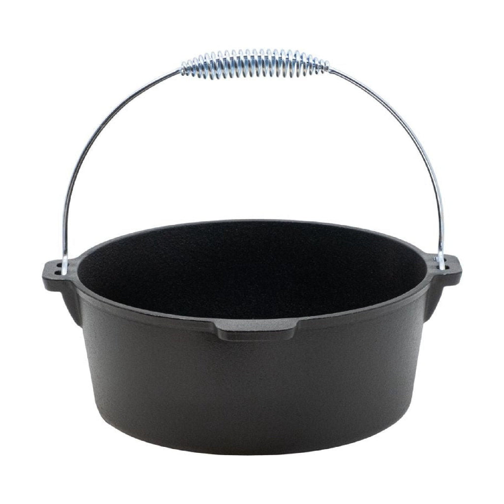 Olla de hierro fundido con tapa, olla holandesa, 3,9l