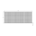 Rejilla para mangal MGL-3 · 79×32 cm