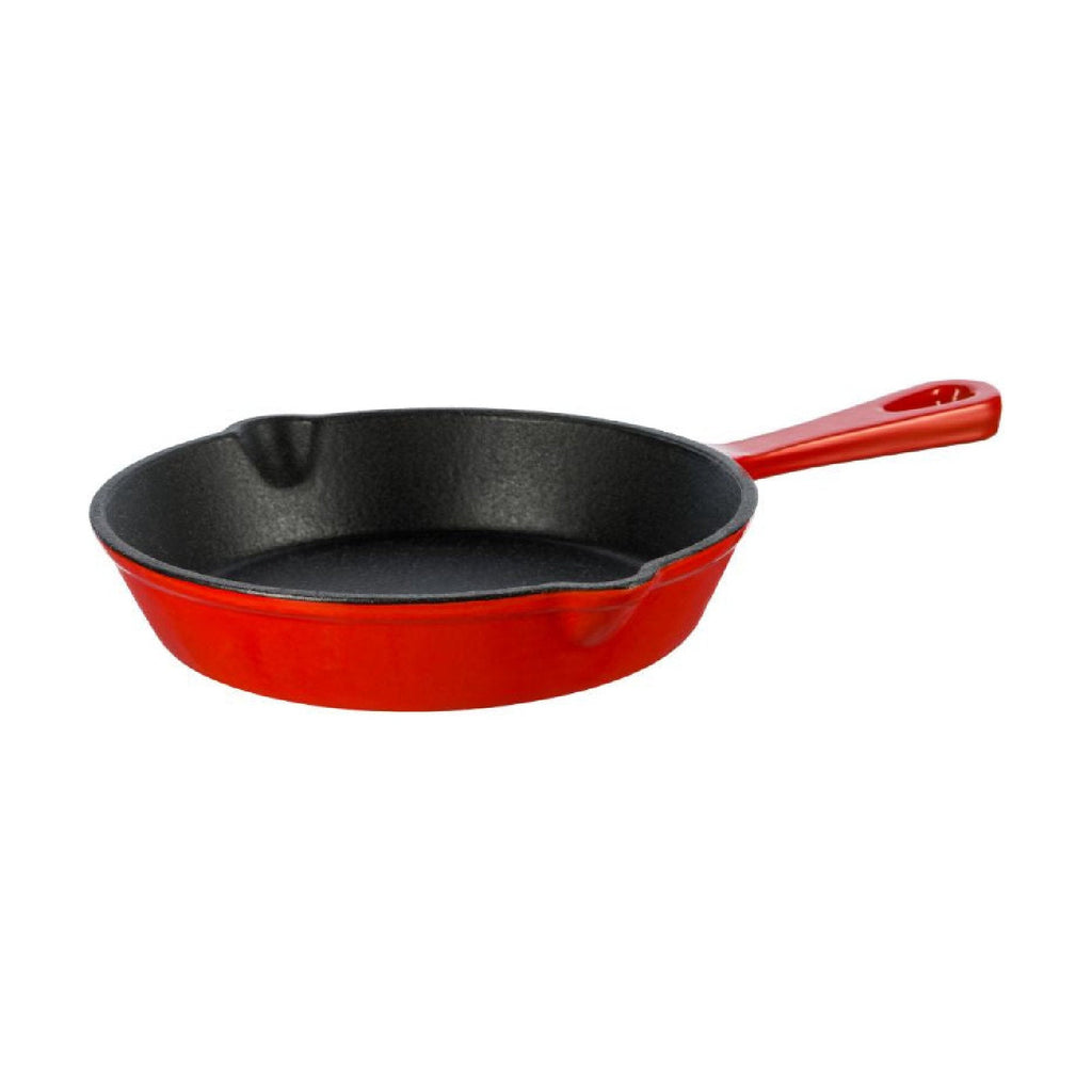 Sartén de hierro fundido esmaltado, 15,5 cm