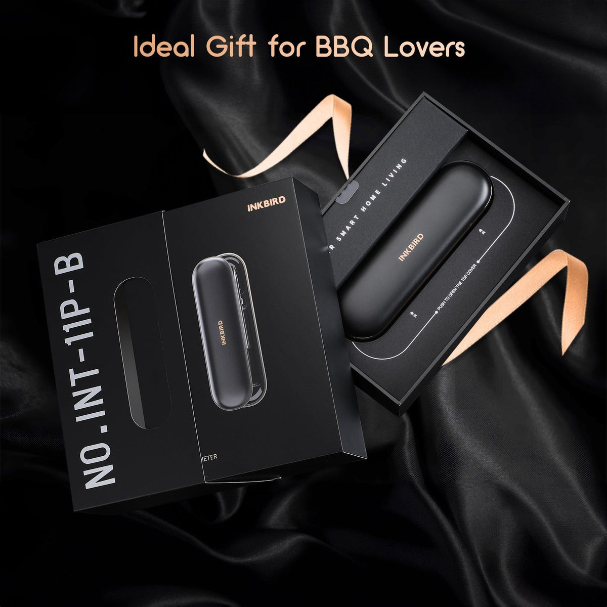 Termómetro para carne WiFi y Bluetooth INT-11- P-B