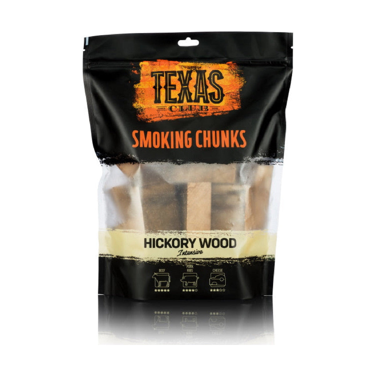 Trozos de madera de nogal americano para ahumar, 1 kg