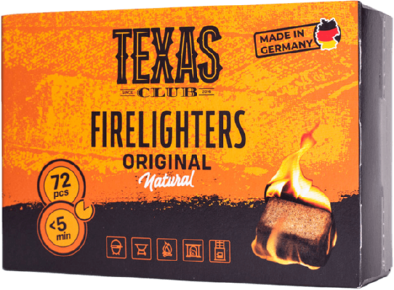 Encendedores Texas Club Originales, 72 uds