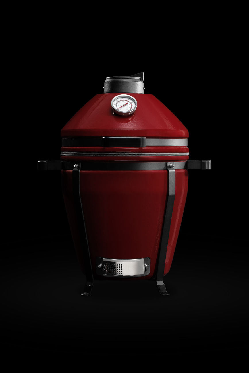 Minimo EVO 16 pulgadas en Royal Red sobre fondo negro